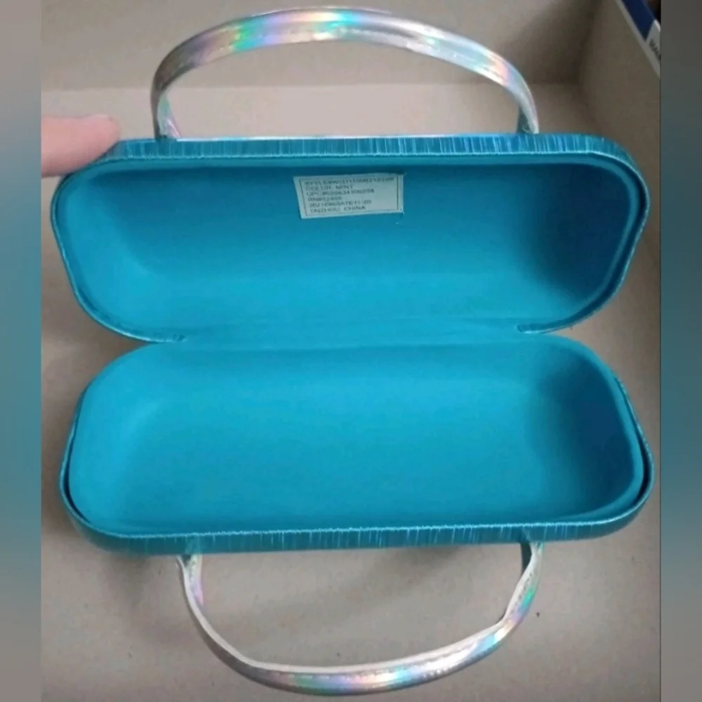 Tommy Bahama Kids' Teal Sunglasses And A Fun (Unbranded) Eyeglasses Case